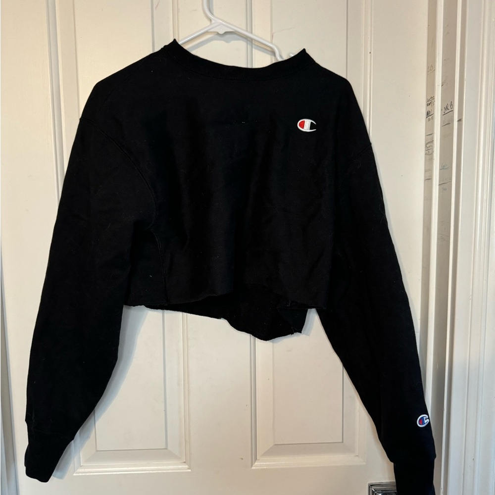 Champion crop sweatshirt
